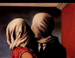Magritte: 'Gli amanti'